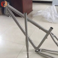 light weight Gr9 3AL2.5V full size folding bike bike frame for sale